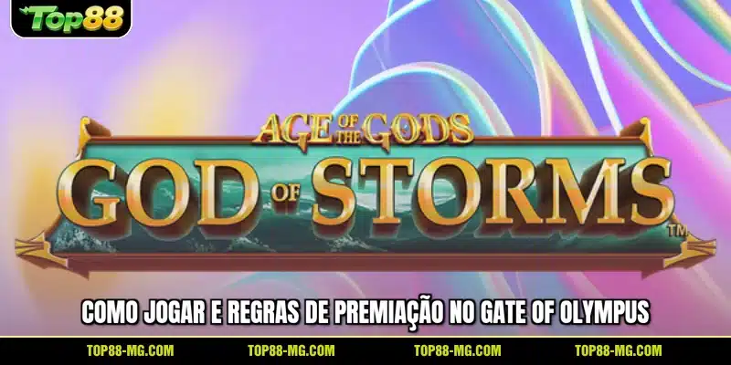 Como jogar e regras de premiação no Gate of Olympus