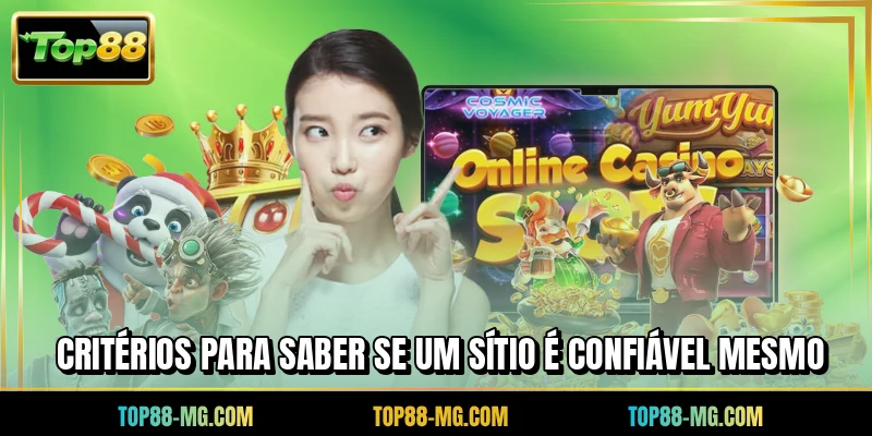 Critérios para saber se um sítio é confiável mesmo