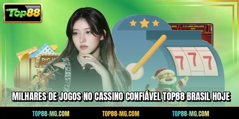 Milhares de jogos no cassino confiável TOP88 Brasil hoje