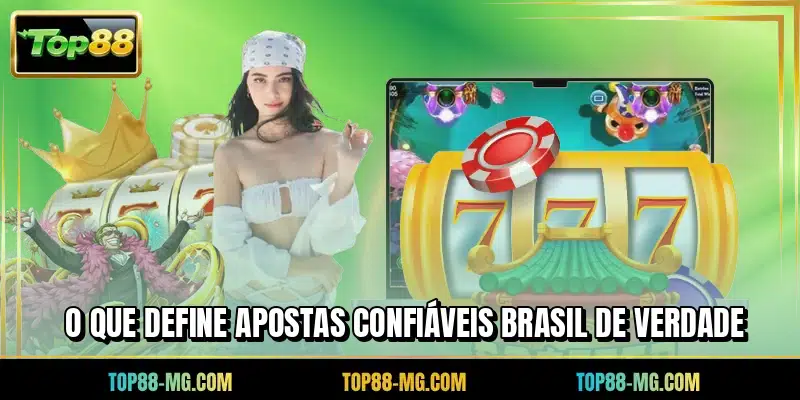 O que define apostas confiáveis Brasil de verdade