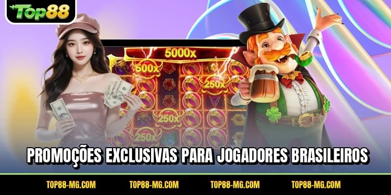 Promoções exclusivas para jogadores brasileiros