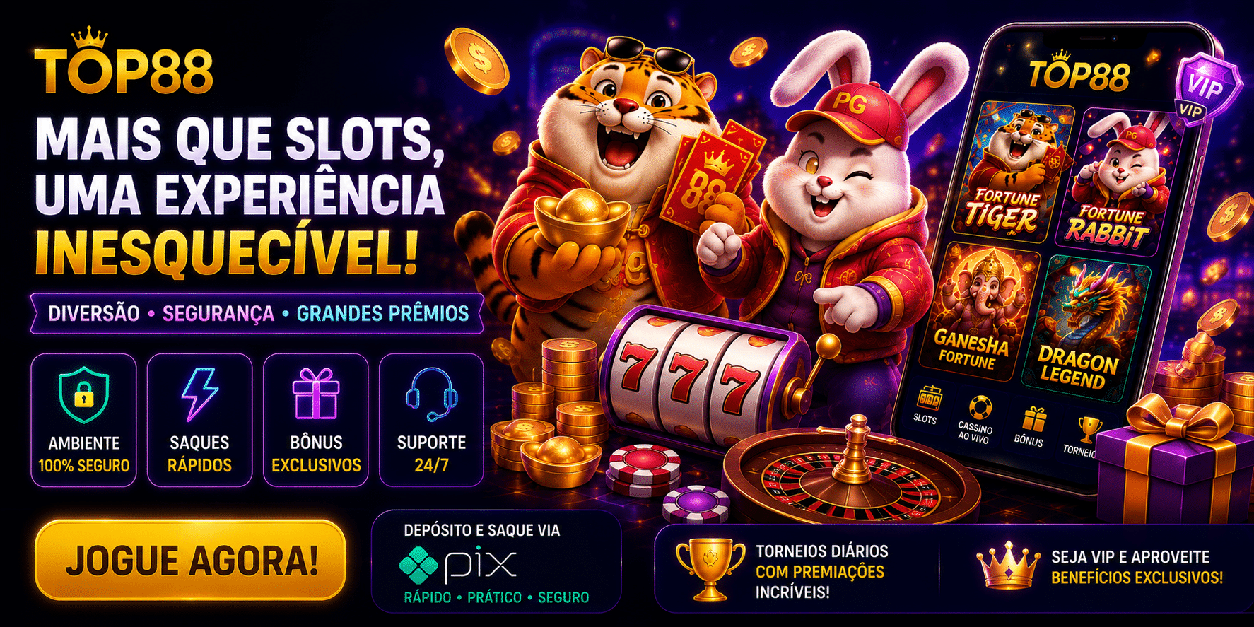 Slots online para brasileiros