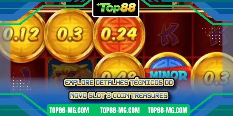 Explore detalhes técnicos do novo slot 3 Coin Treasures