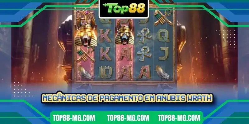 Mecânicas de pagamento em Anubis Wrath